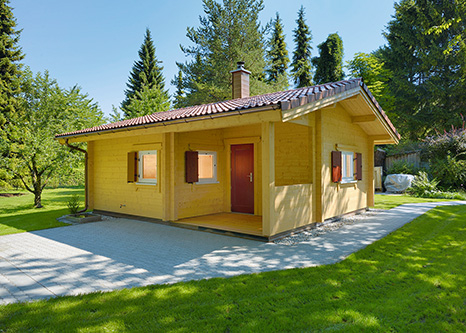 Gartenhaus im Grünen