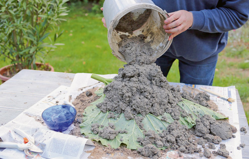 Beton verteilen