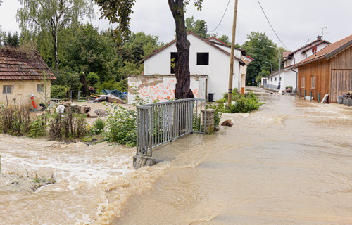 Starkregen, Schutz