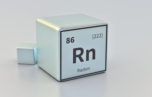 chemisches Element Radon