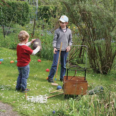 Garten als Erholungsfläche