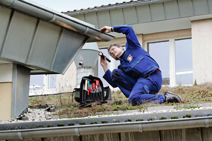 Inspektion Regenwasser